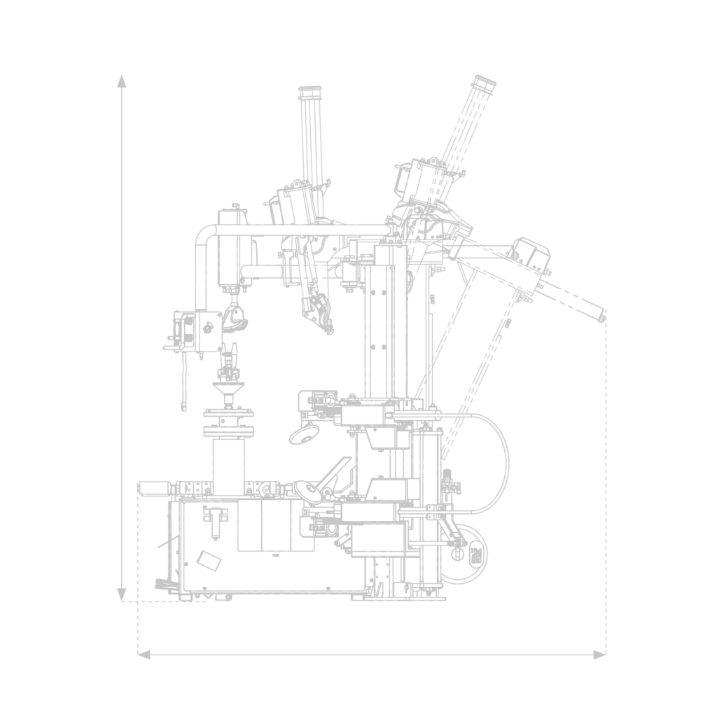 Däckmonteringsmaskin BP896 Cougar