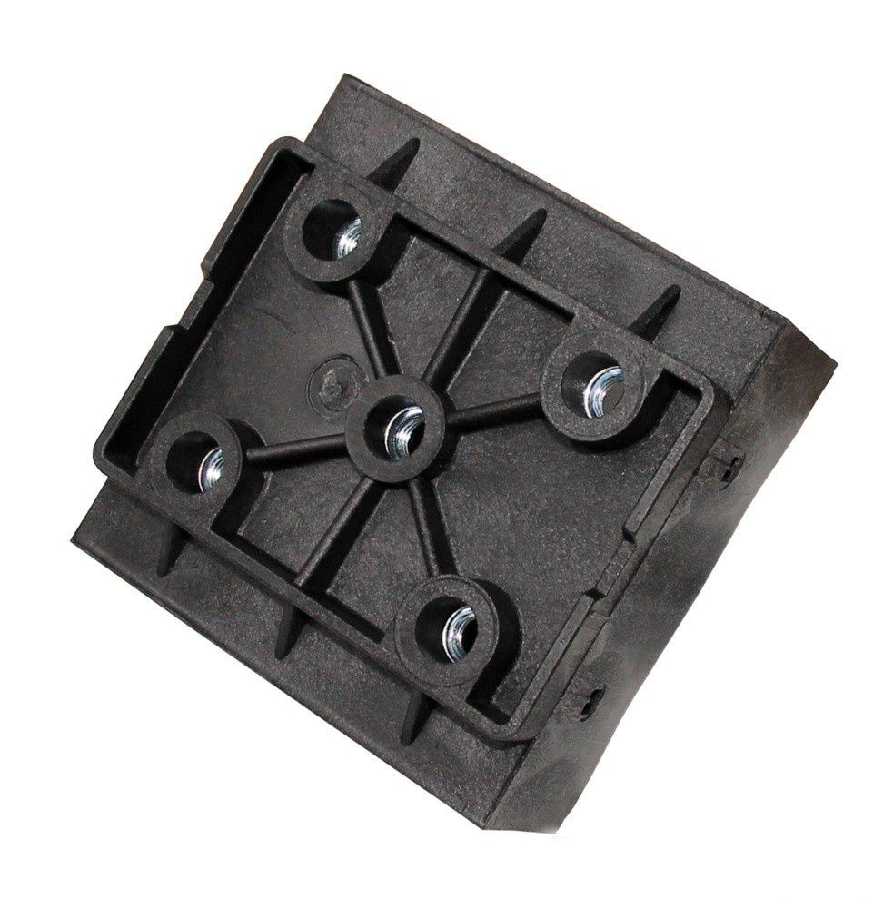 Alu. cent glidskohållare