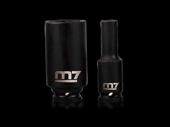 M7 Krafthylsa 1/2" Lång 21