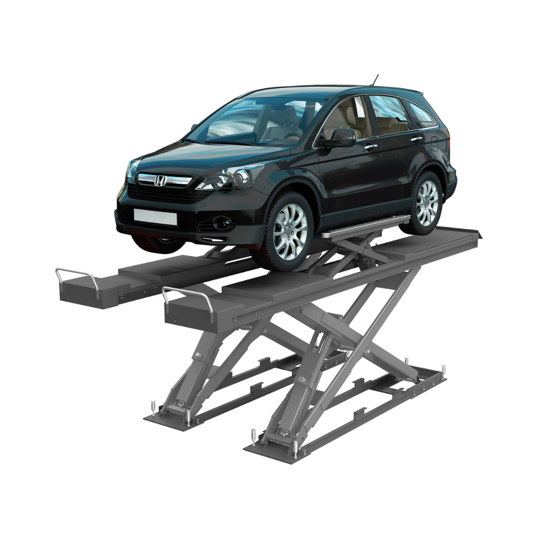 Körbanesaxlyftar med inbyggdsaxlyft